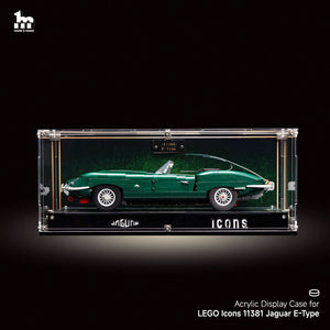 Acrylic Display case For LEGO® Icons 11381 Jaguar E-Type