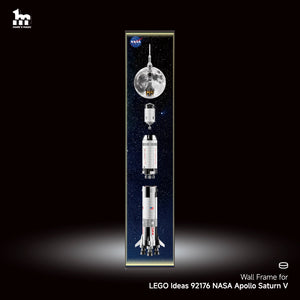 Wandbildrahmen für LEGO® Ideas 92176 NASA Apollo Saturn V