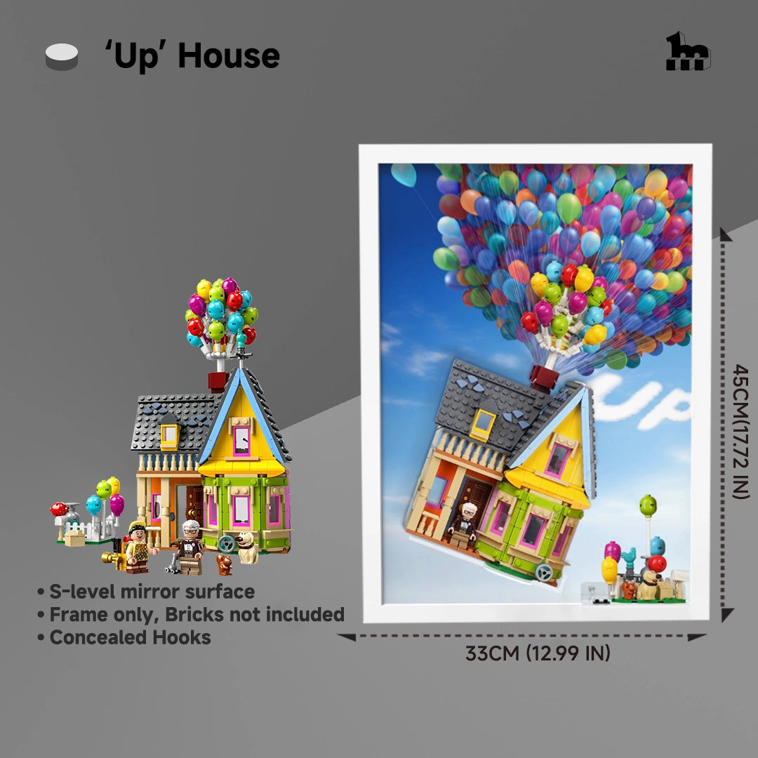 Display Frame for LEGO® 43217 ‘Up’ House