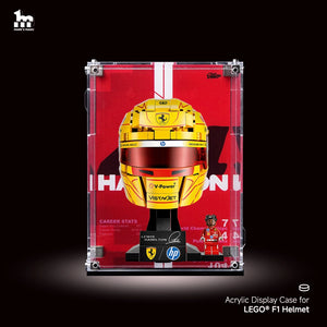 【Premium】 Display Case For LEGO® Editions F1 helmets