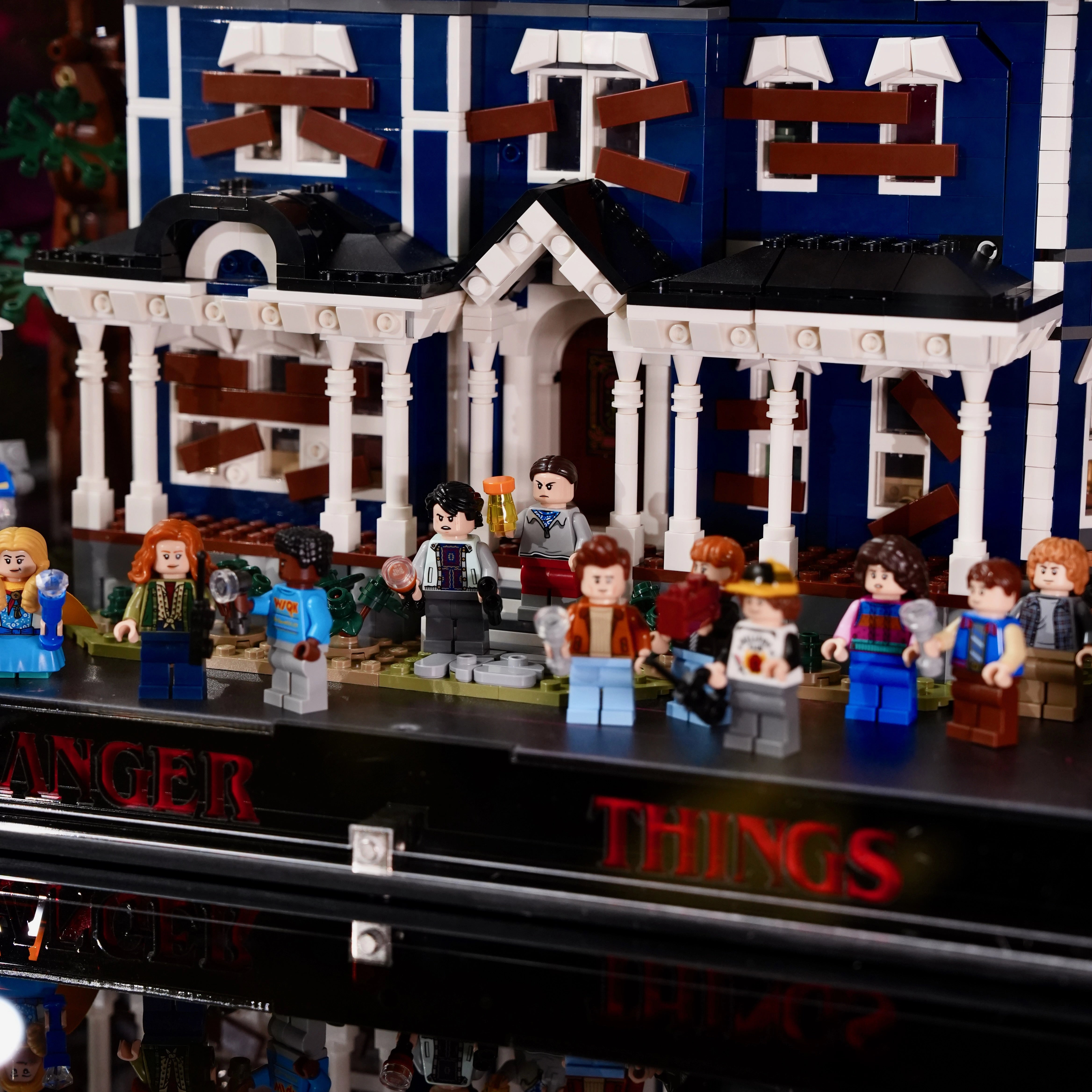 【PREMIUM】Acrylic Display case For LEGO® Stranger Things 11370 The Creel House Super Ultra-high Translucent Acrylic