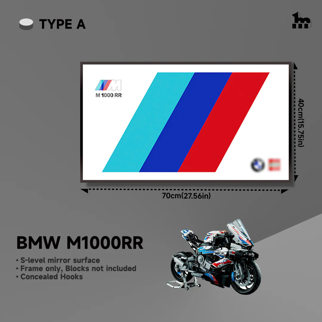 Lego wall mount for BMW m1000