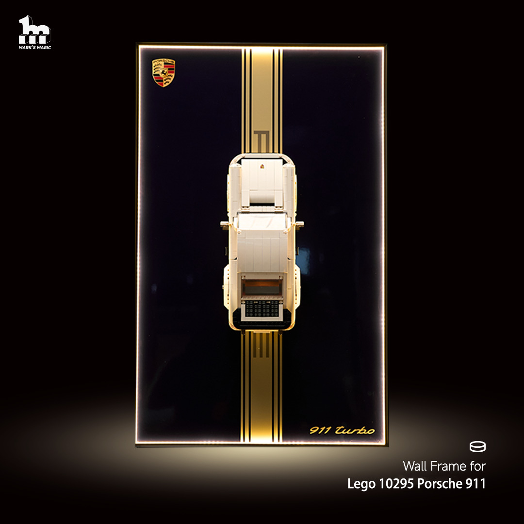 Lego wall mount for Porsche 911