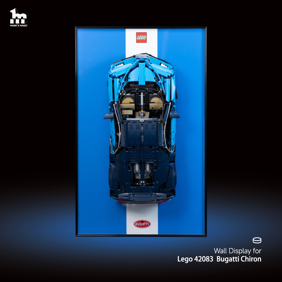 Lego wall mount for bugatti