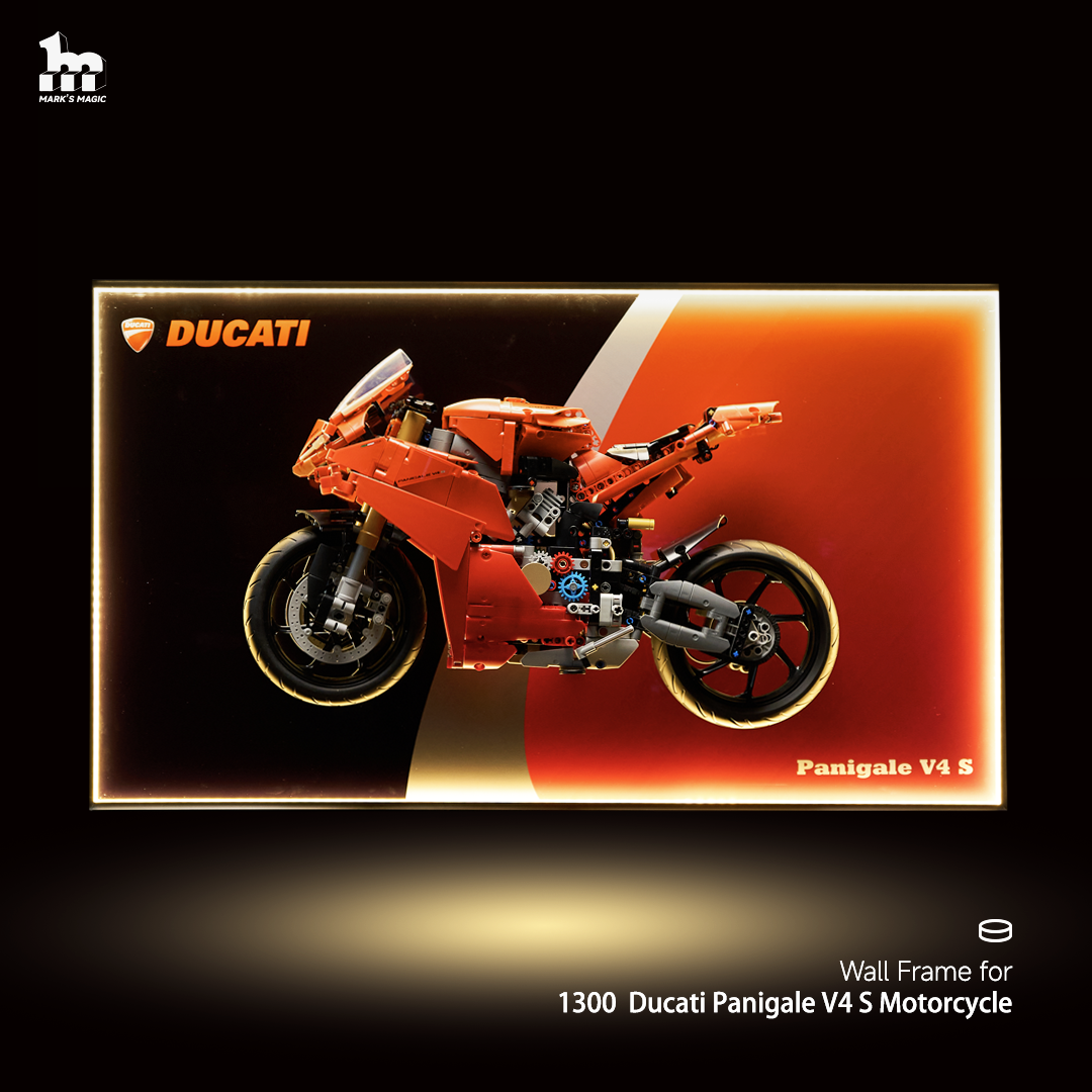 Lego wall mount for ducati v4s