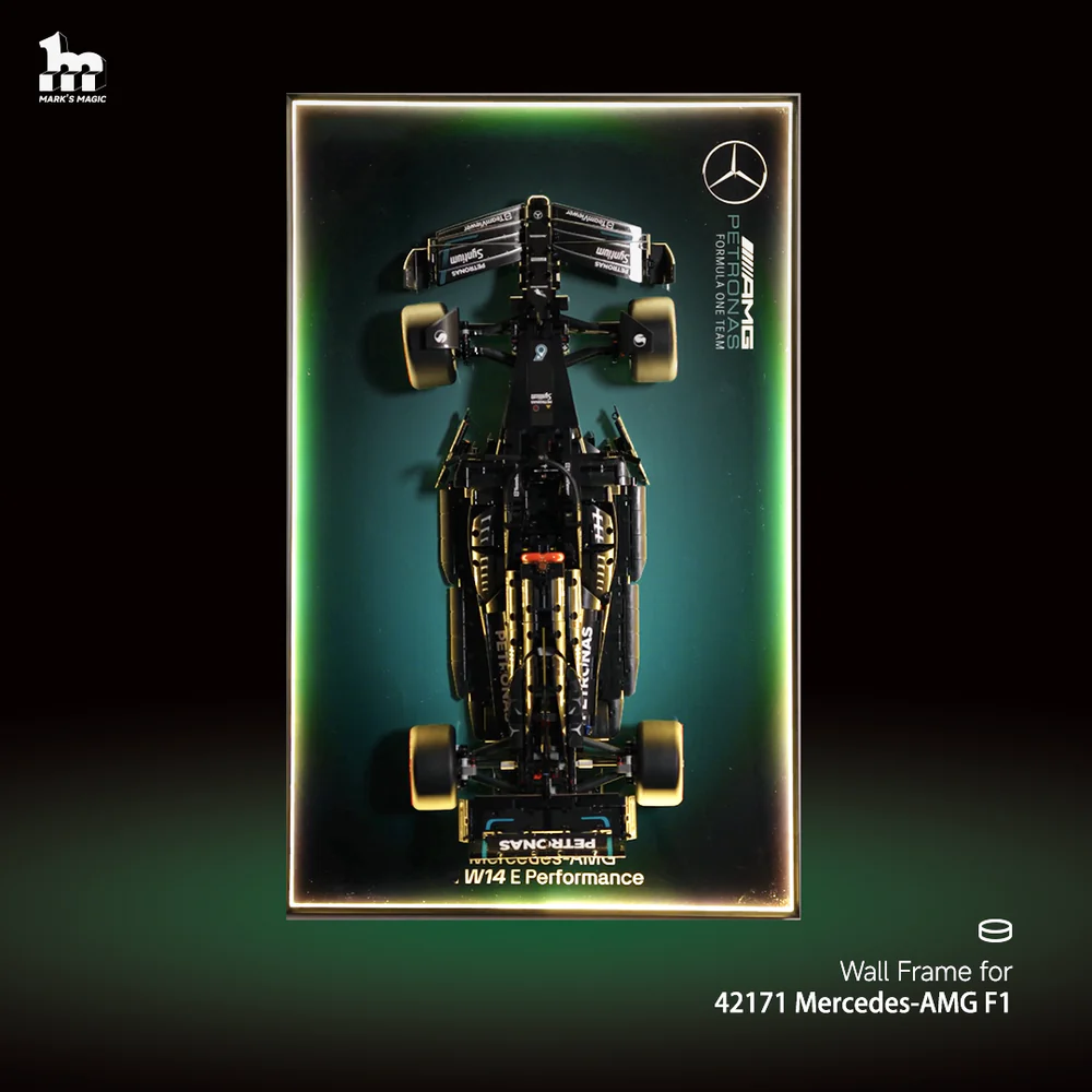 Lego wall mount for f1 mercedes