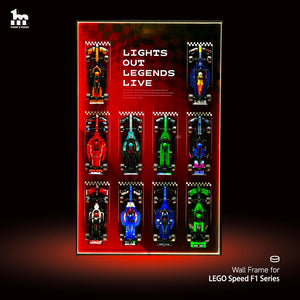 Lego speed F1 display frame