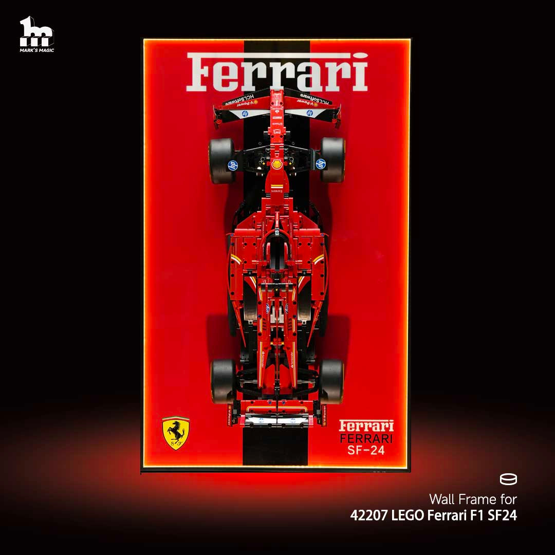 Lego wall mount for ferrari sf24