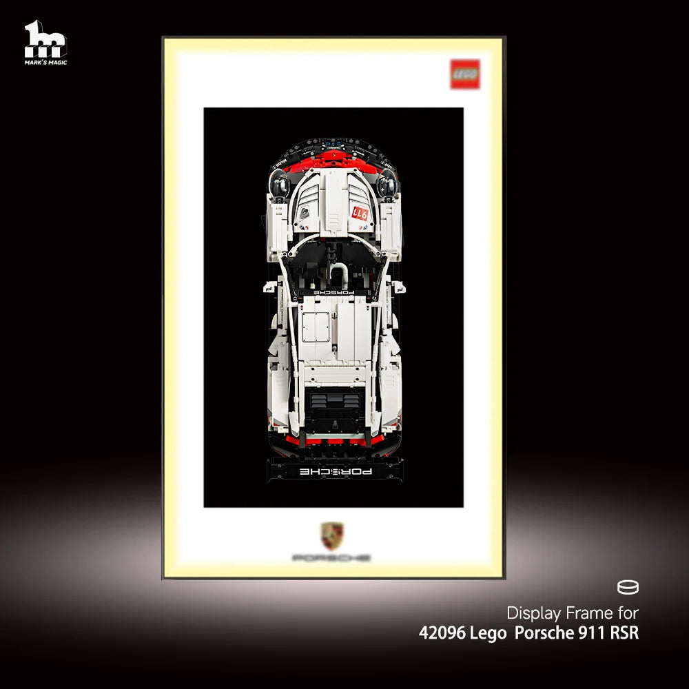 Car Display frame for LEGO® TECHNIC™ Porsche 911 RSR 42096