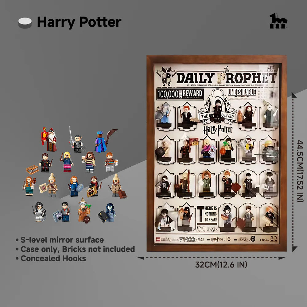 Premium Display Case for LEGO® Minifigures