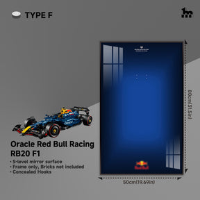 Wall Display Frame For LEGO® Technic™ F1 Series