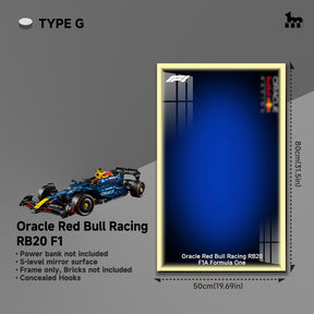 Wall Display Frame For LEGO® Technic™ F1 Series