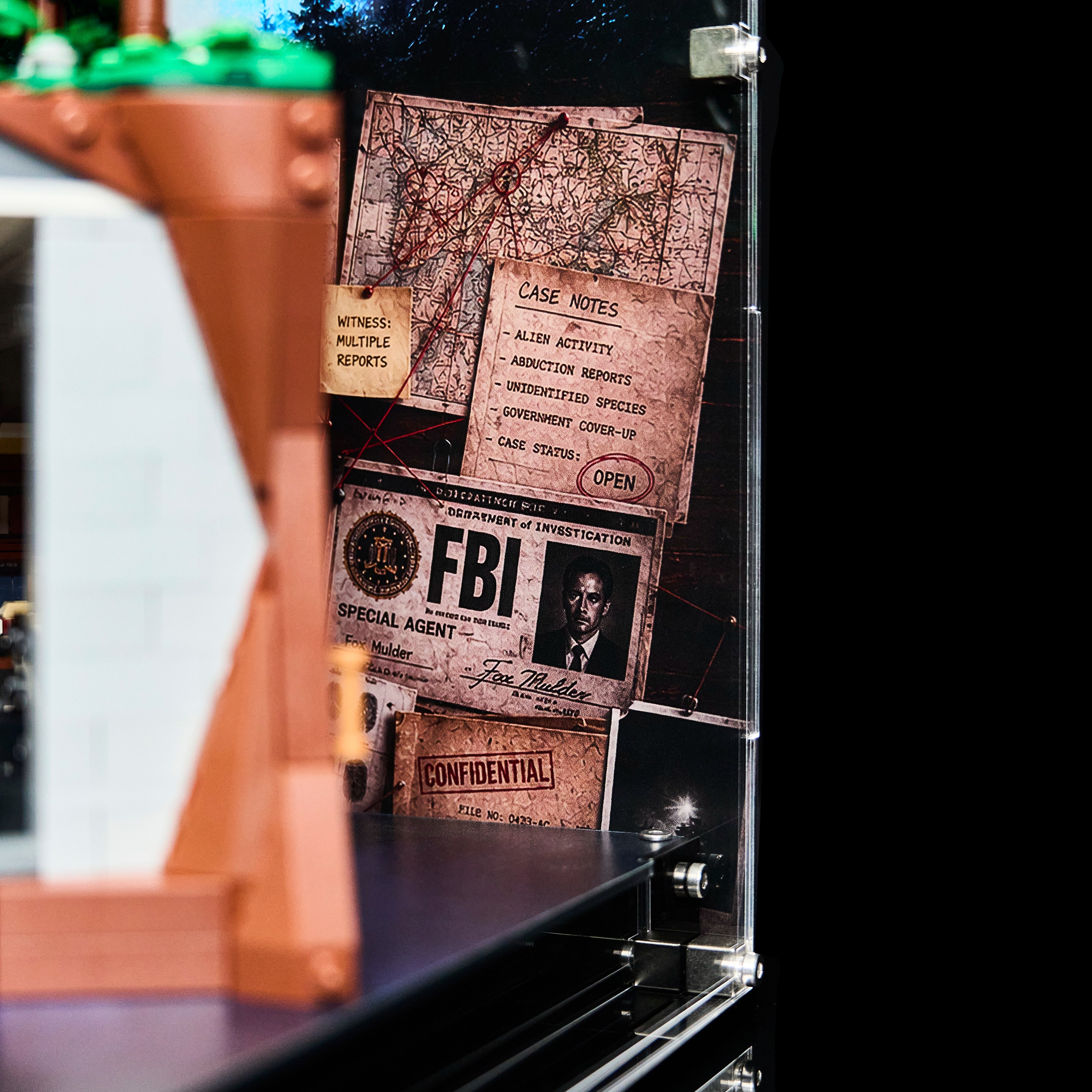 【PREMIUM】Acrylic Display case For LEGO® Ideas 21369 The X-Files