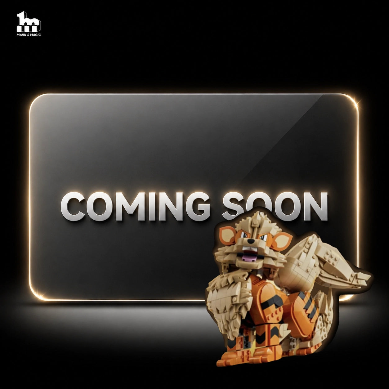 【PREMIUM】 Display Case For LEGO 72160 Pokemon Arcanine