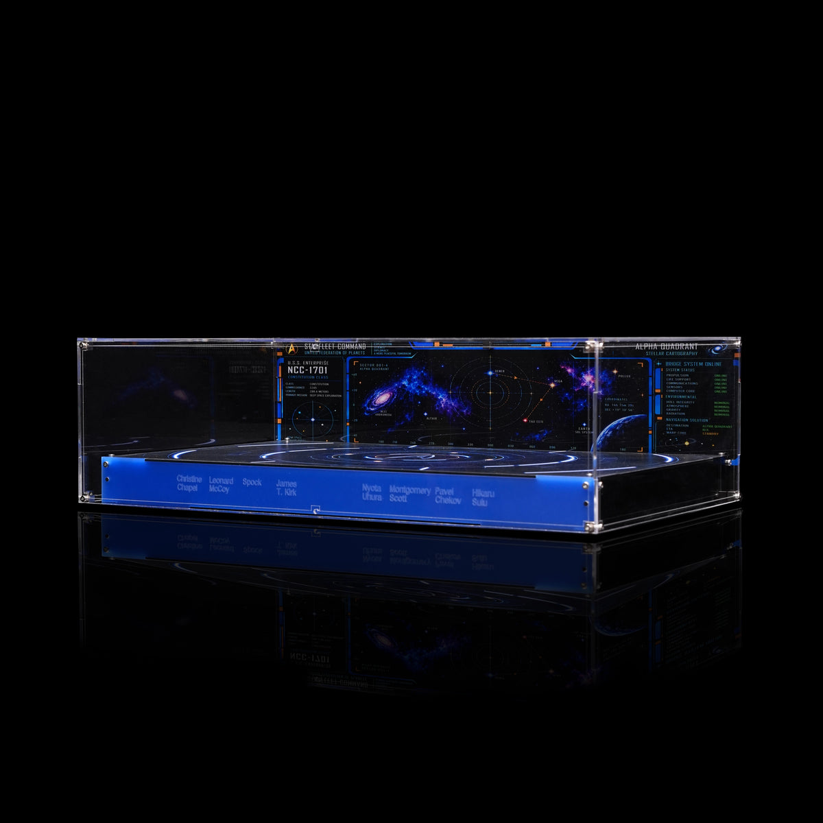【Premium】 Display Case For LEGO Icons 11385 Star Trek: U.S.S. Enterprise NCC-1701™ Bridge