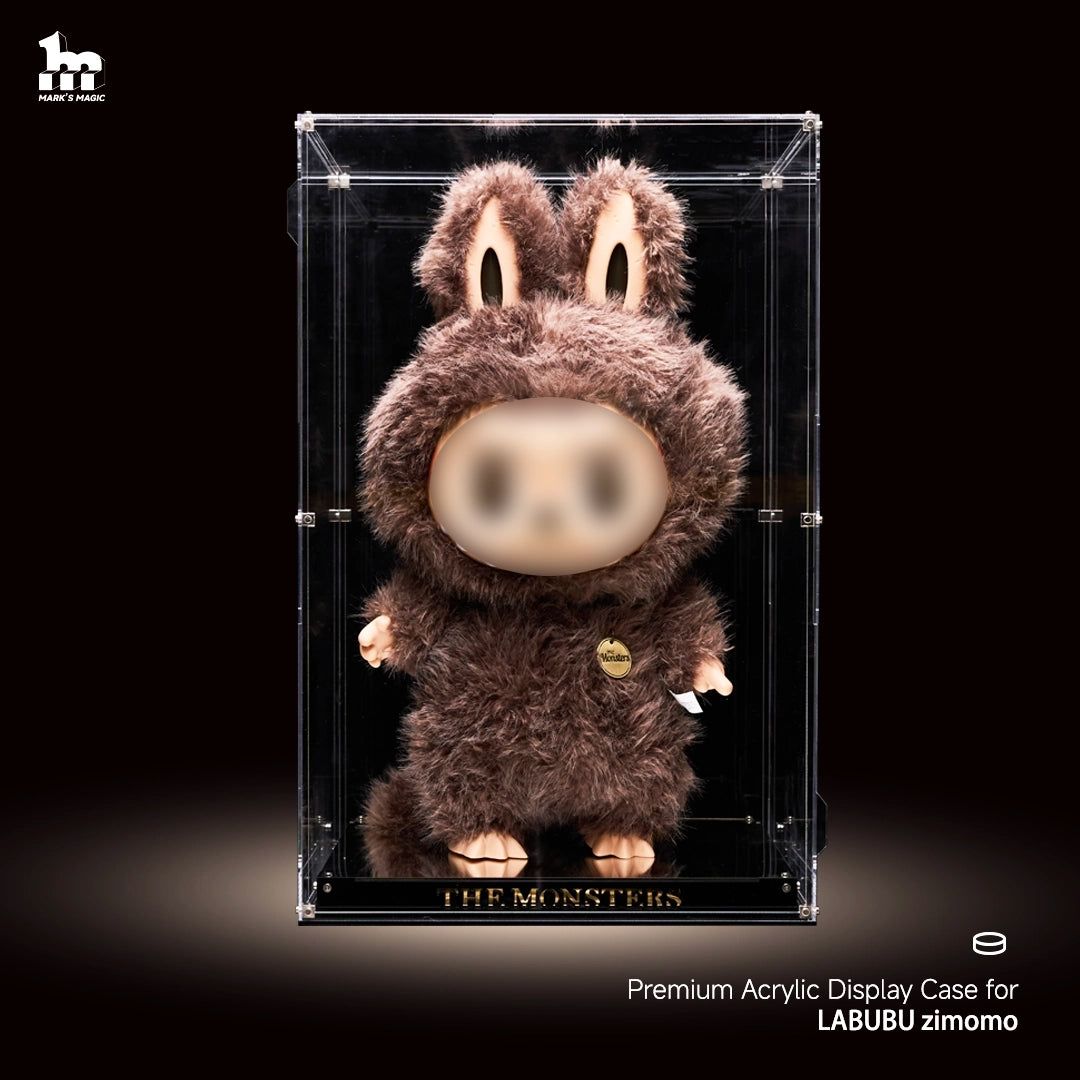 【Preorder 10 days】L-Size Ultra Acrylic Display Case for POPMART Labubu Zimomo