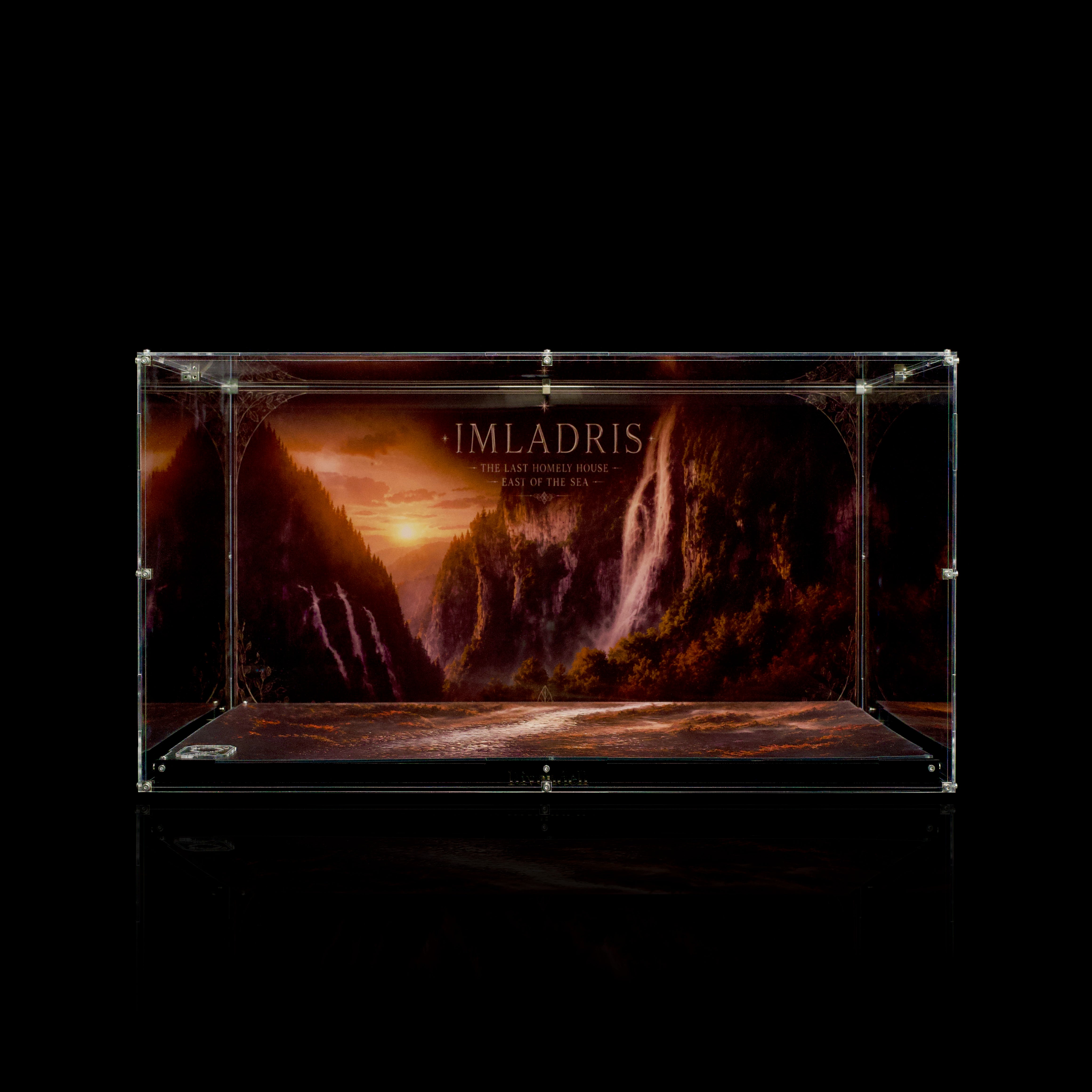 【PREMIUM】 Acrylic Display Case For LEGO 10316 THE LORD OF THE RINGS: RIVENDELL™