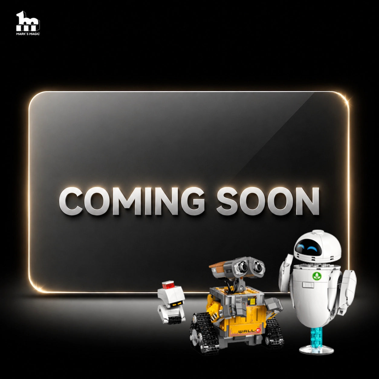 Display Frame for LEGO® Disney™ 43279 WALL-E and EVE
