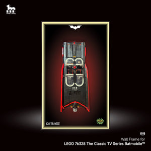 Wall Display Frame For LEGO Batman™ 76328 The Classic TV Series Batmobile™