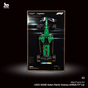 Wall Display Frame For LEGO Technic F1 42240 Aston Martin AMR25