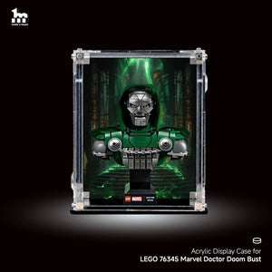 Wandvitrine für LEGO Marvel 76356 Venom-Büste
