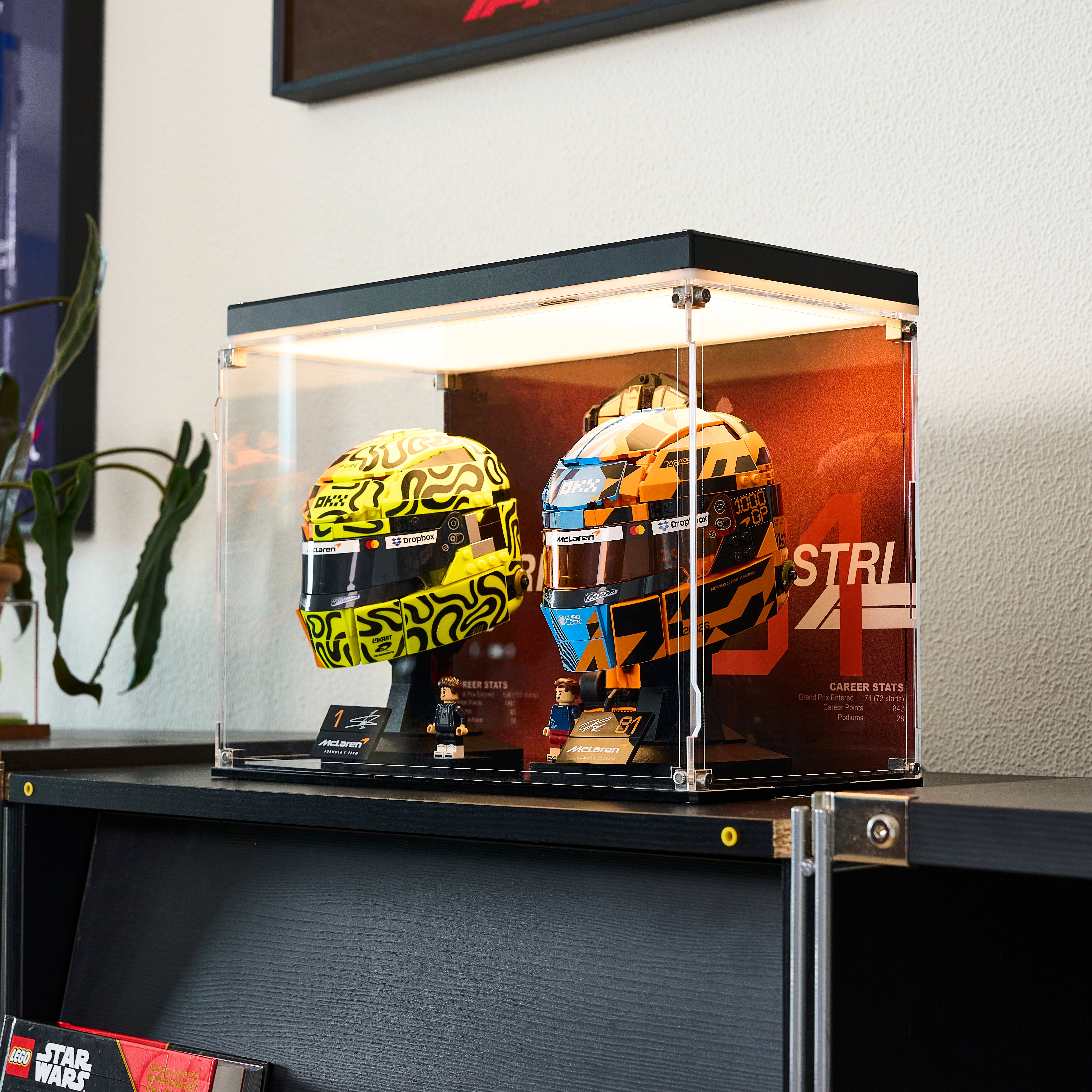 LED Top Panel For Lego Display Case