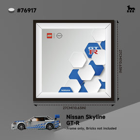 Display Case for LEGO® Speed 2 Fast & Furious Set