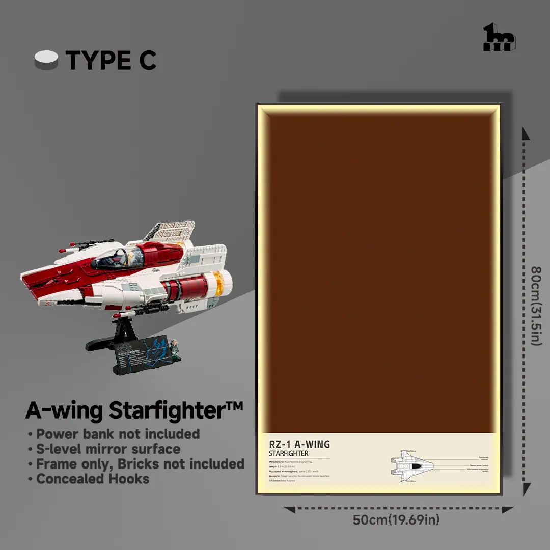 Wall Display Frame for LEGO® Star Wars™