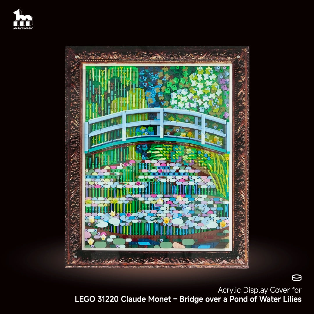 PREMIUM】Acrylic Wall Mount Cover For 31220 Claude Monet – Bridge over