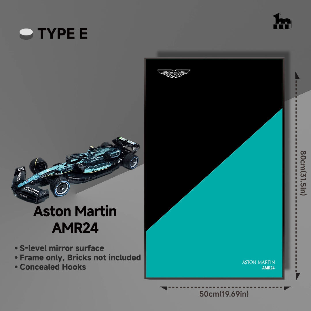 Car Display frame for Aston Martin AMR24 Moc