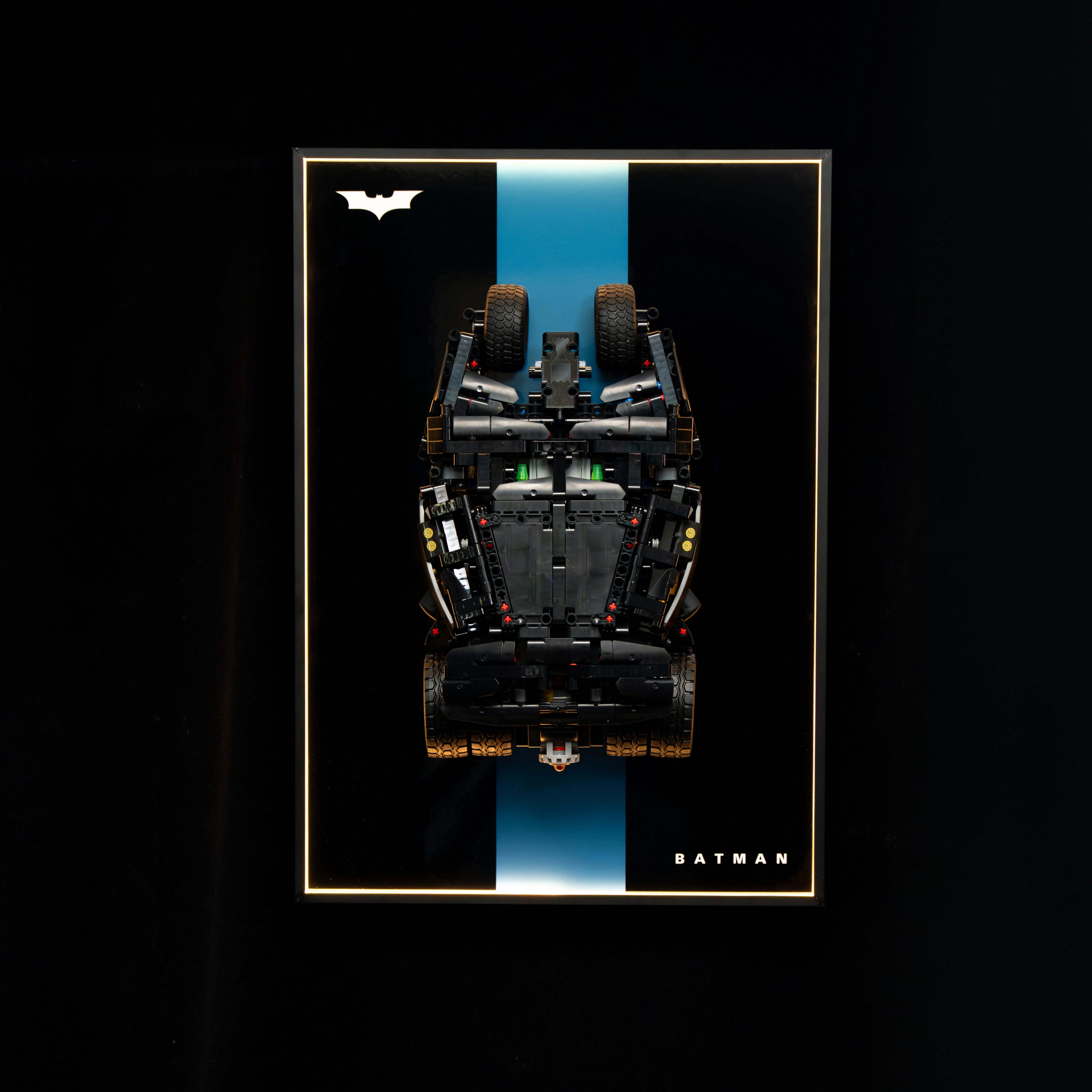 Wanddisplayrahmen für Lego Batman 42239 Batmobile™ Tumbler
