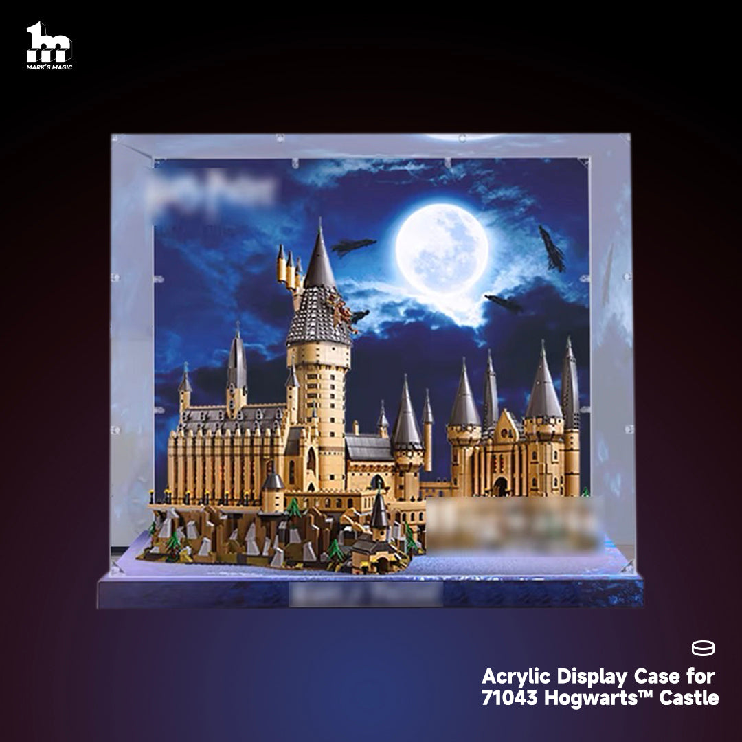 Display Case For LEGO® Hogwarts™ Castle Acrylic Display Case 71043