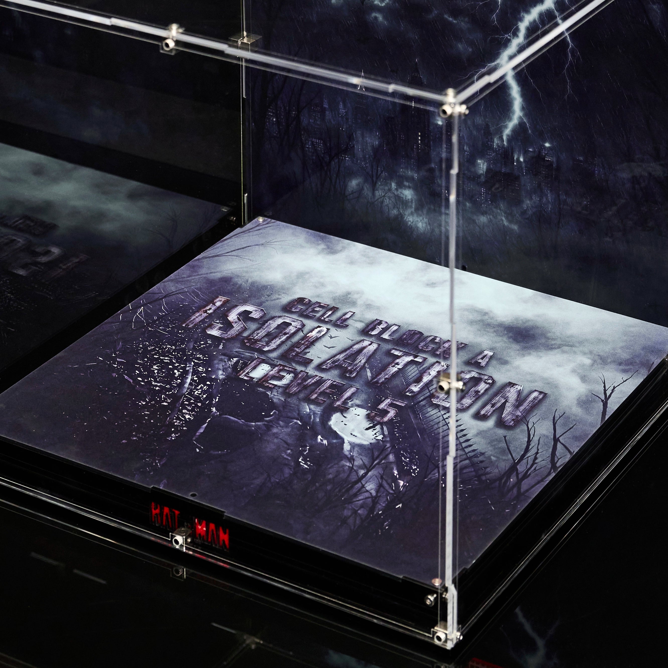 【PREMIUM】Acrylic Display case For LEGO® DC 76300 Arkham Asylum™