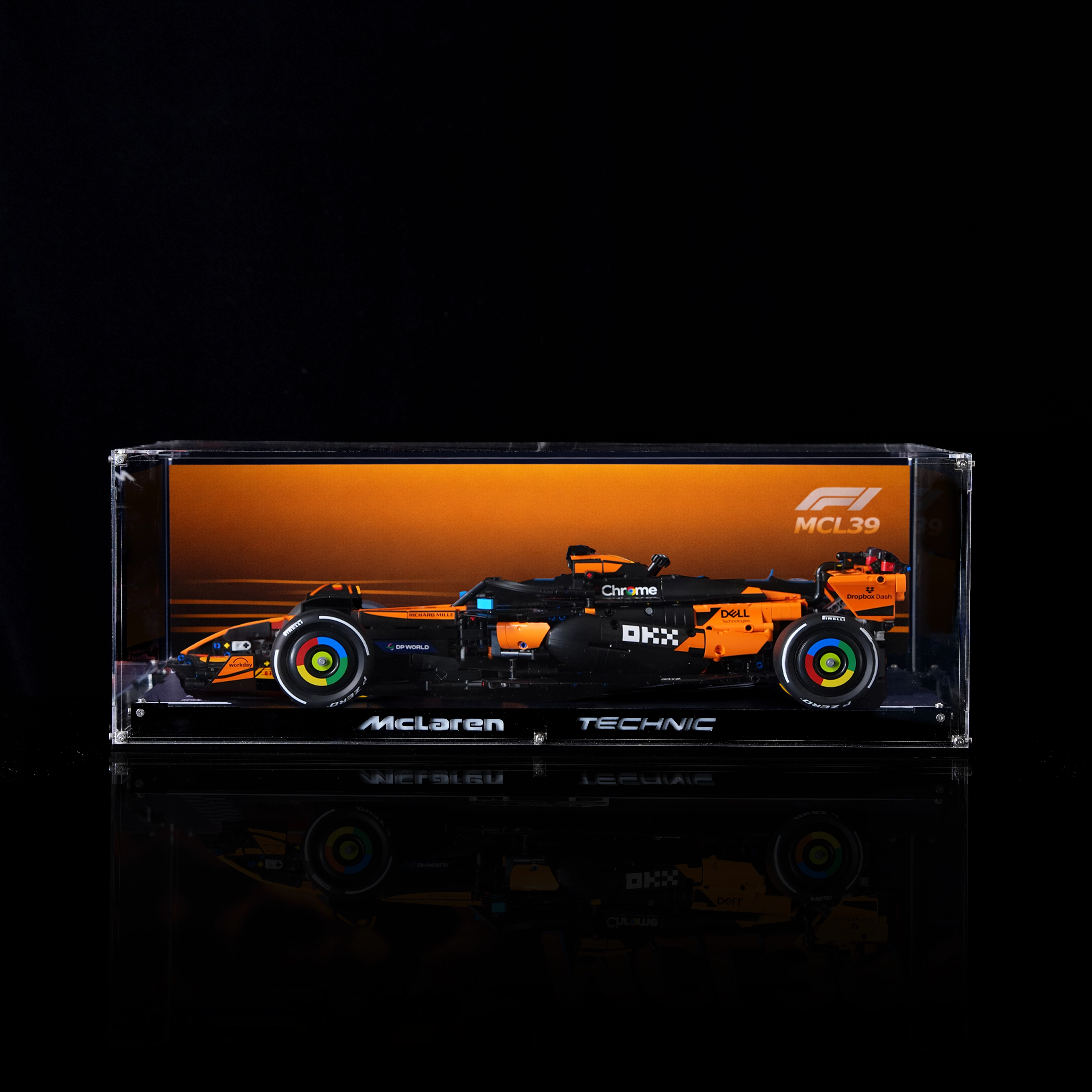 【PREMIUM】Display Case For LEGO® Technic™ McLaren MCL39 F1® Car
