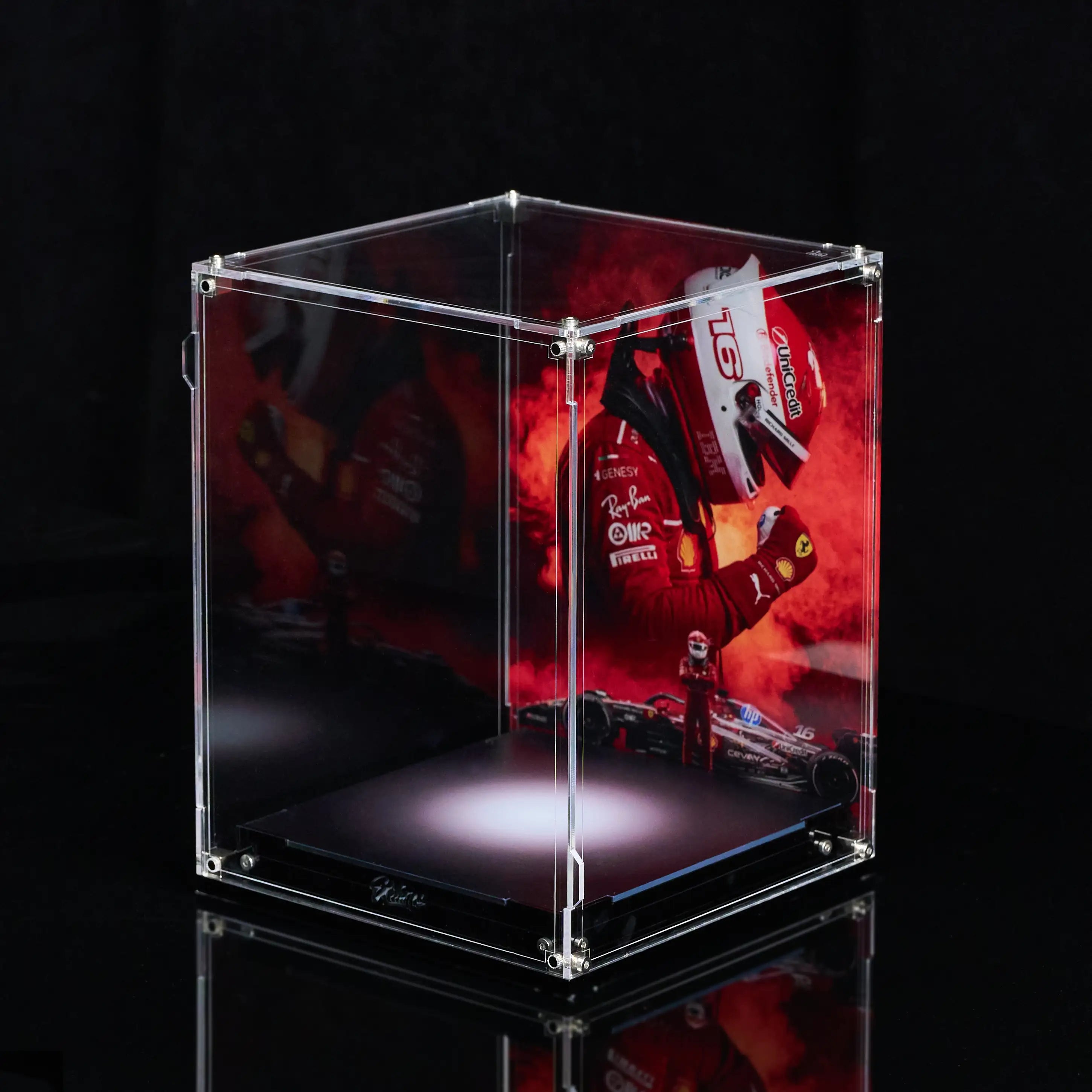 【PREMIUM】 Display Case For LEGO® Editions F1 helmets
