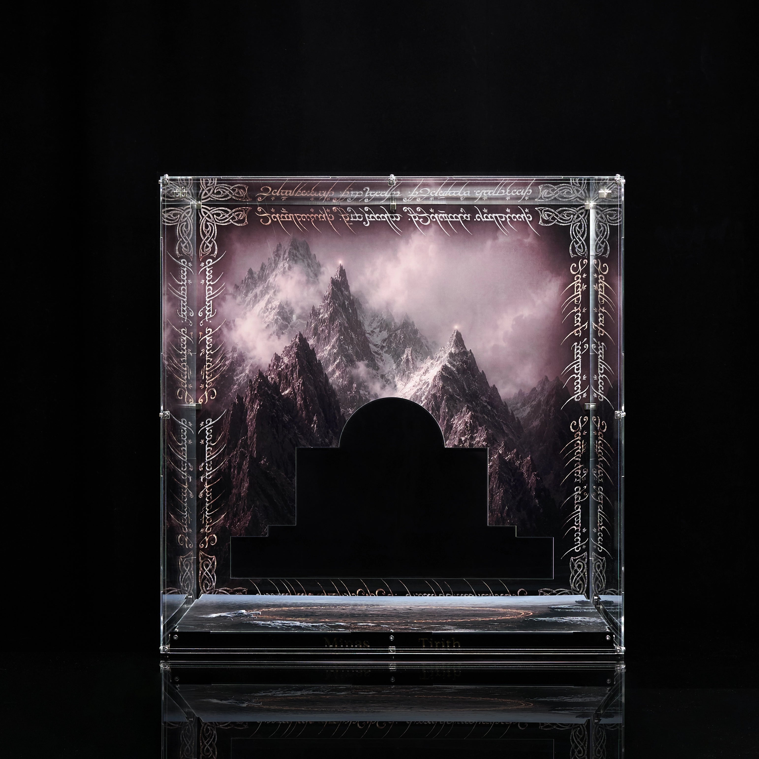 【PREMIUM】 Display Acrylic Case For LEGO ICONS 11377 Lord of the Rings Minas Tirith