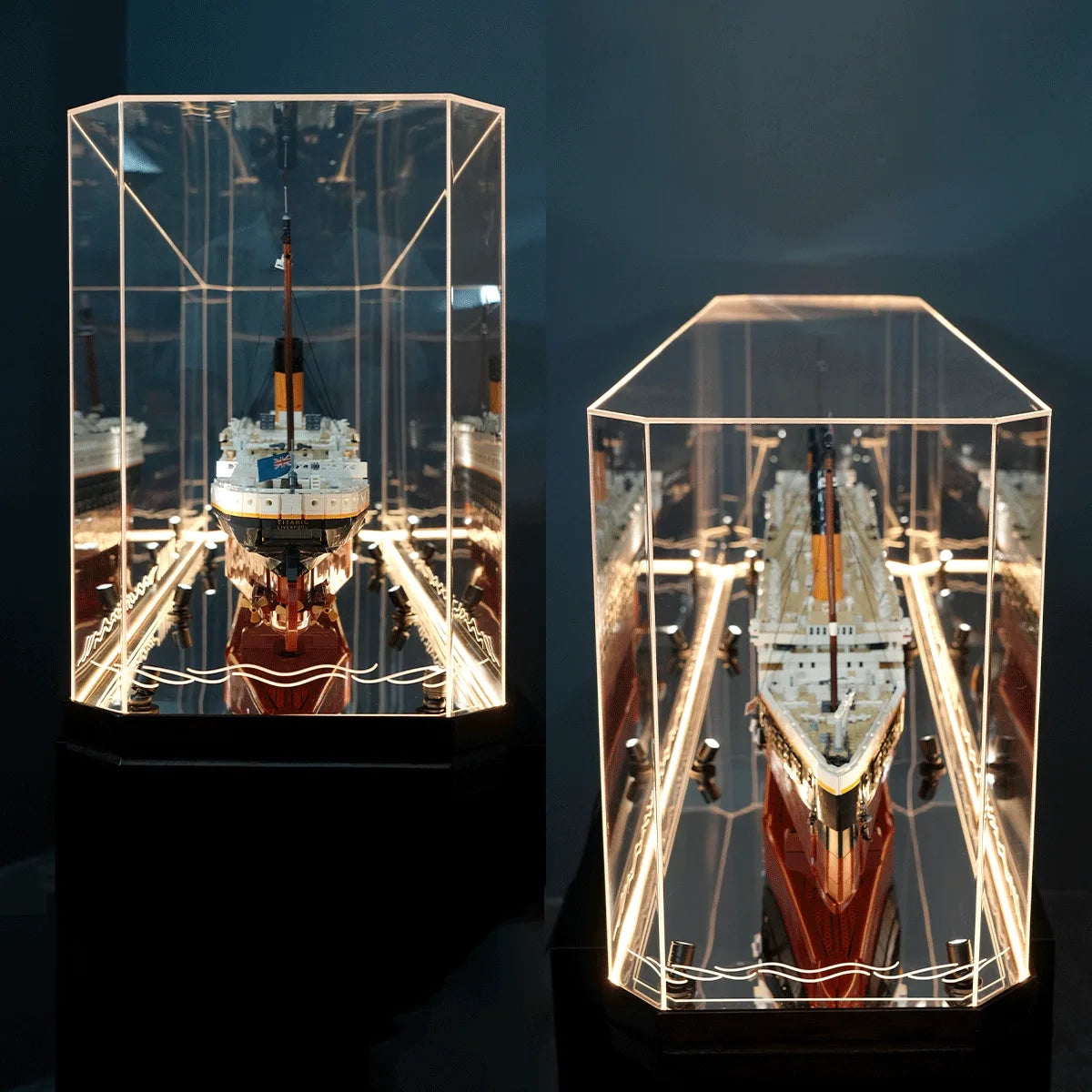 【Designer Edition】 Acrylvitrine für LEGO® Technic™ 42232 Koenigsegg Sadair's Spear Megacar.