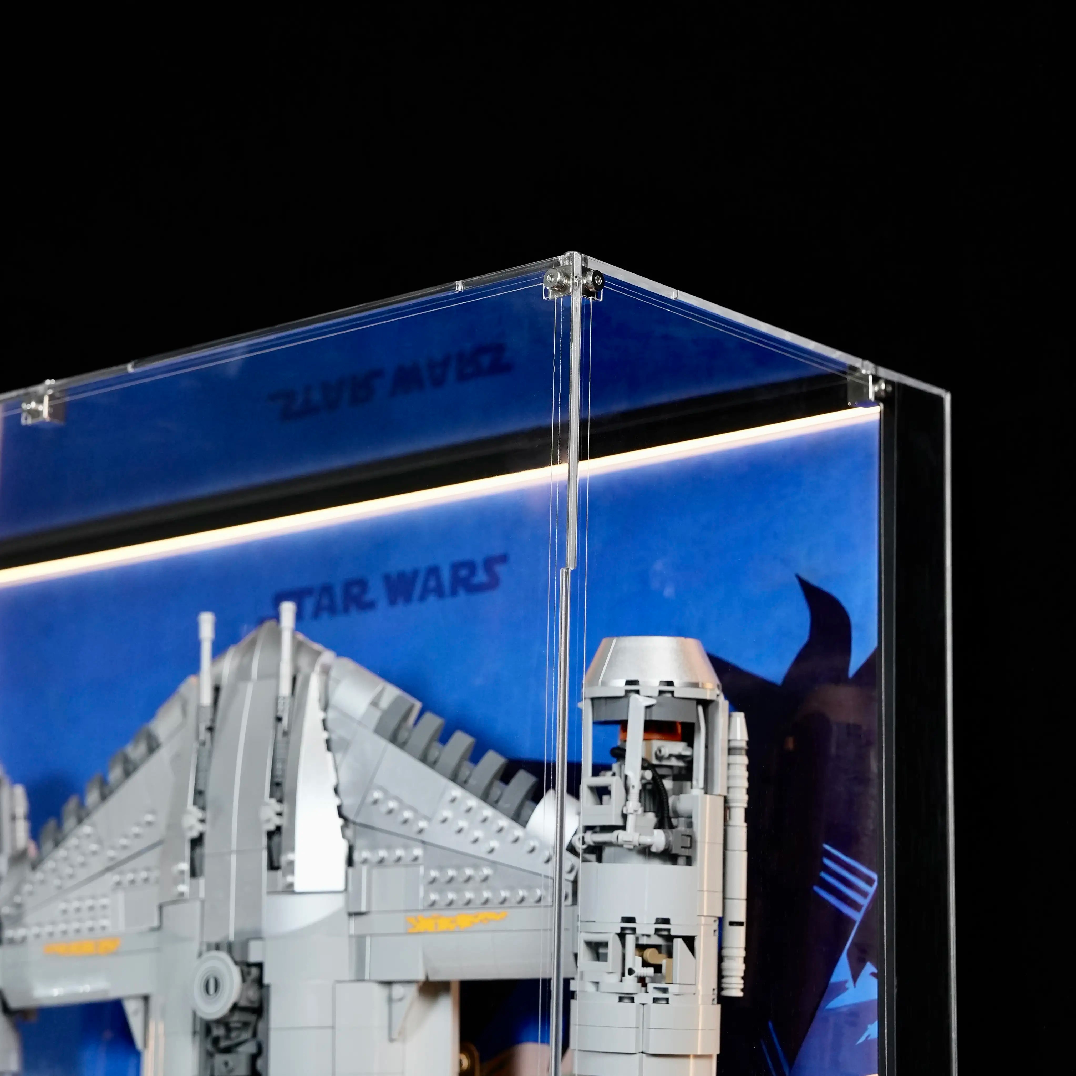 【FREE SHIPPING】 Acrylic Cover for LEGO Star Wars Wall Display Frame – Ultra-Clear & Dustproof