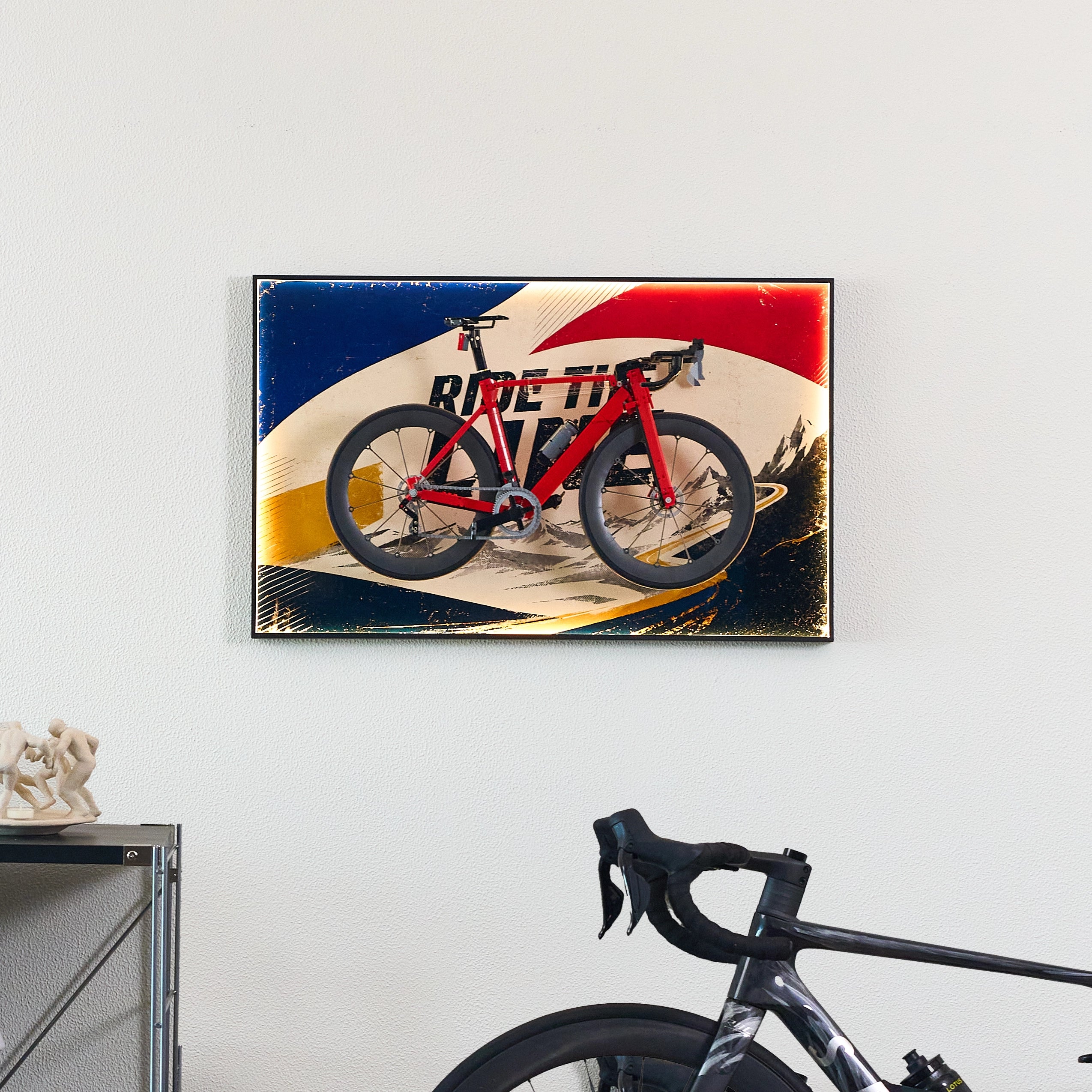Display Frame for LEGO® Icons 11380 Road Bike