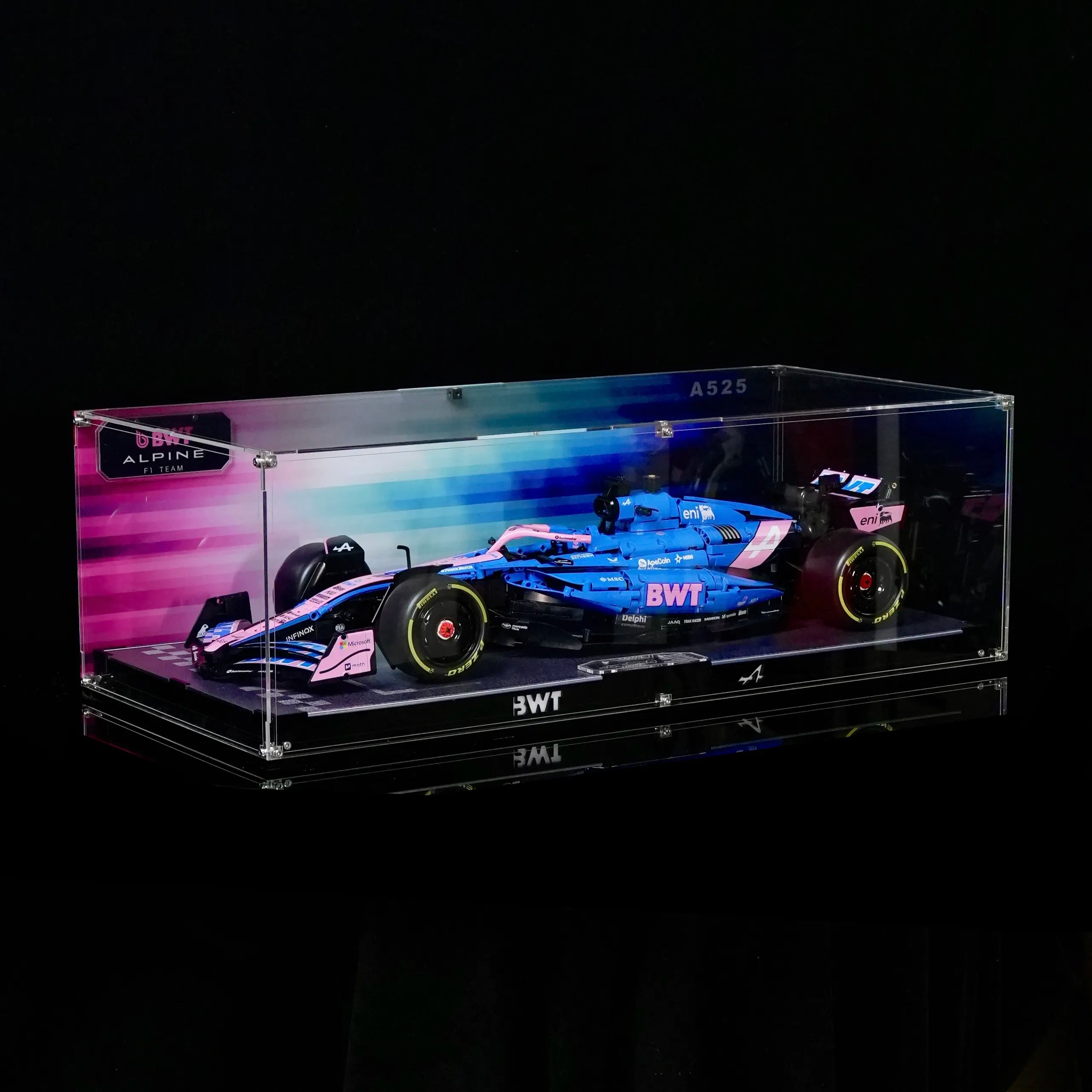 【PREMIUM】Acrylic Display Case for CaDA BWT Alpine F1 A525