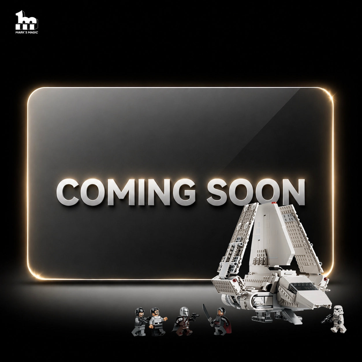 【PREMIUM】 Display Case For LEGO Star Wars 75459 Imperial Lambda-Class Shuttle