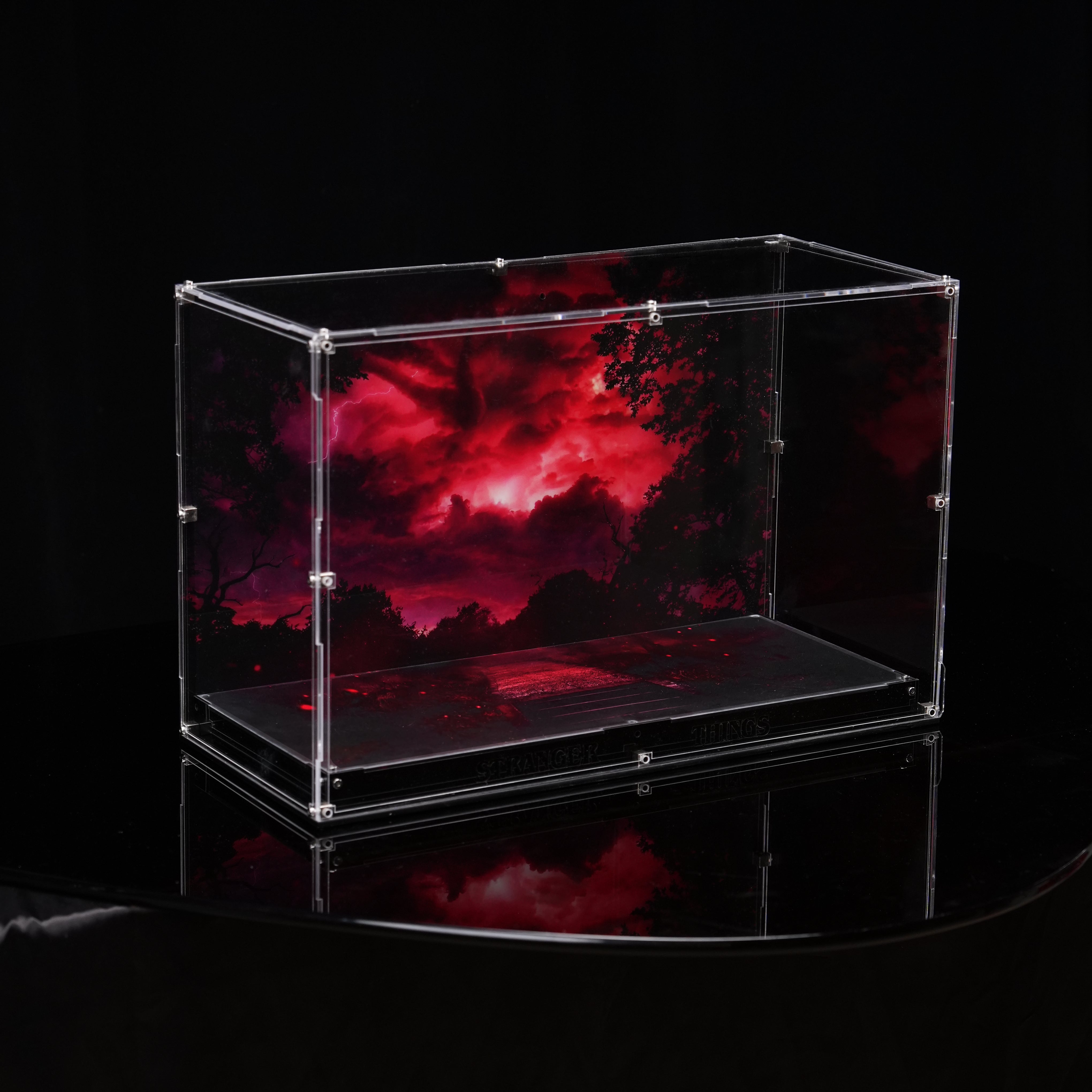 【PREMIUM】Acrylic Display case For LEGO® Stranger Things 11370 The Creel House Super Ultra-high Translucent Acrylic