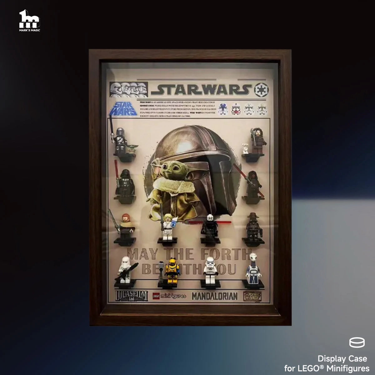 LEGO® Star Wars Minifigures display case