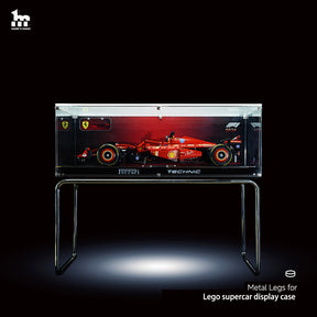 LEGO® TECHNIC 1:8 supercar acrylic display case metal legs