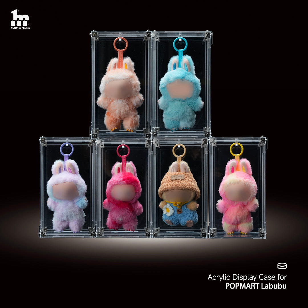 S-Size Ultra Acrylic display case for POPMART LABUBU