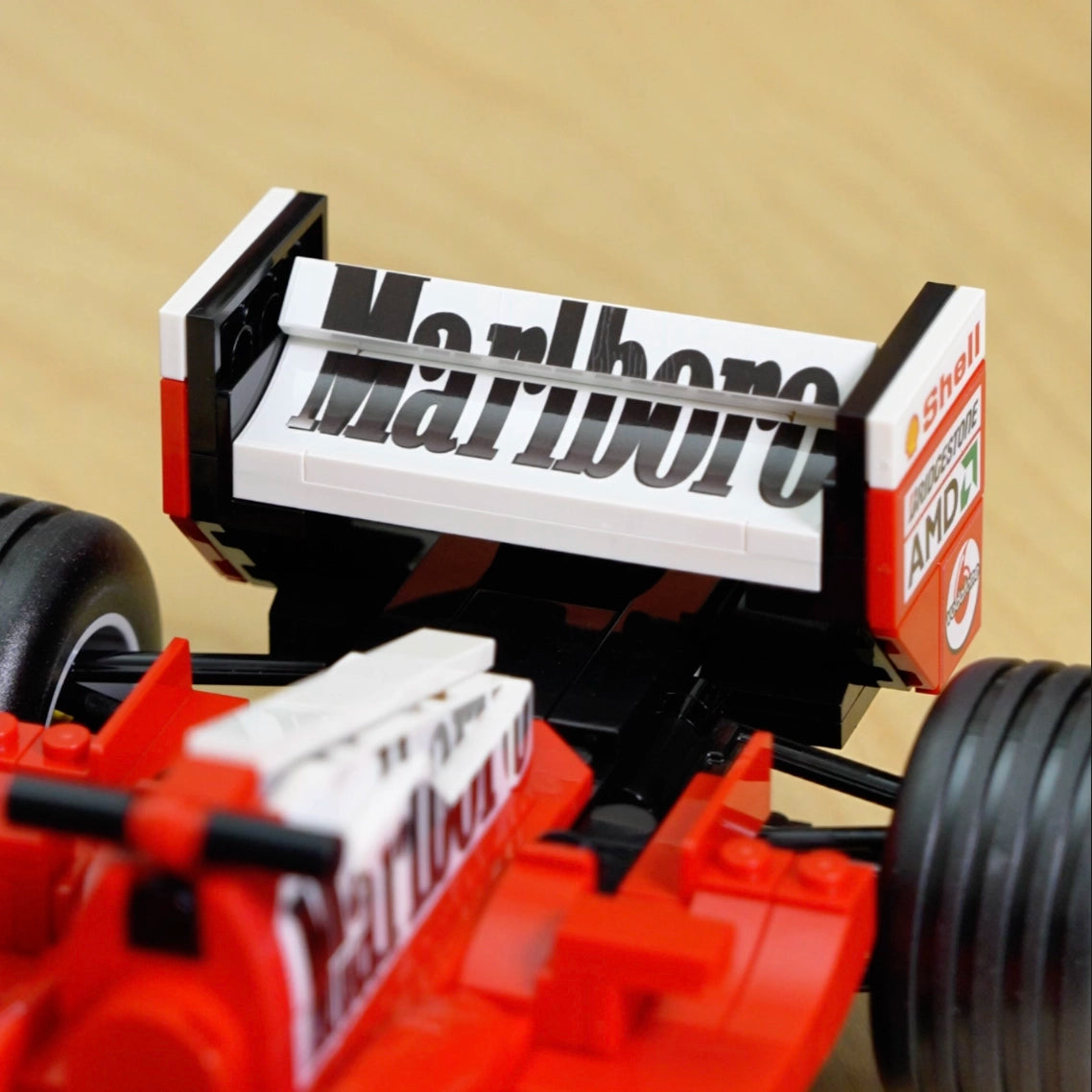 LEGO® ICONS 11375 FERRARI F2004 & MICHAEL SCHUMACHER MARLBORO STICKER