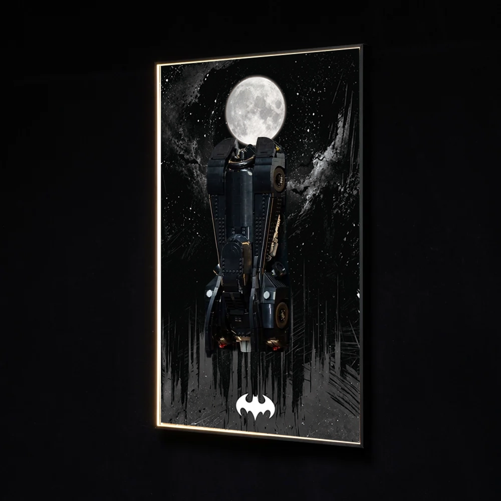 Wall Display Frame For Lego Batman 76355 Returns Batmobile