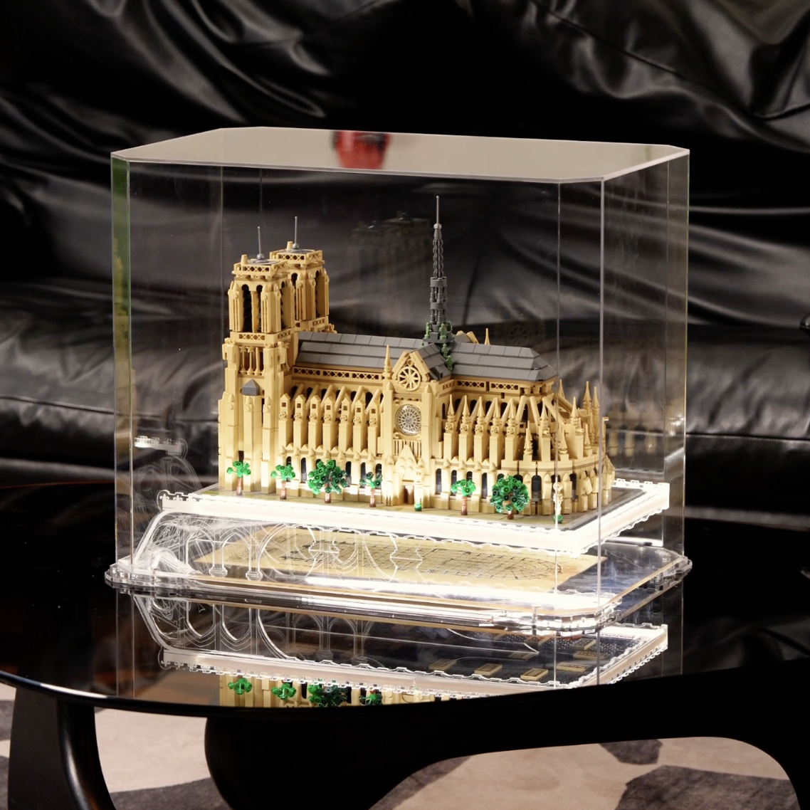 LED Display Case For LEGO 21061 Notre-Dame de Paris