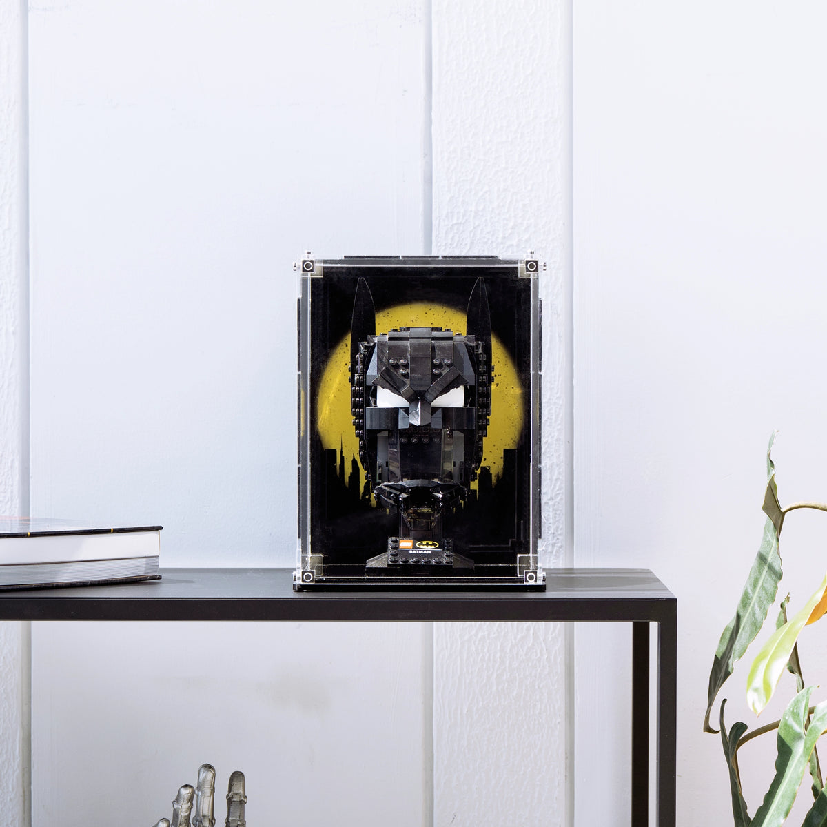 Wall Mounted Display Case For LEGO® Batman™ 76182 Batman™ Cowl