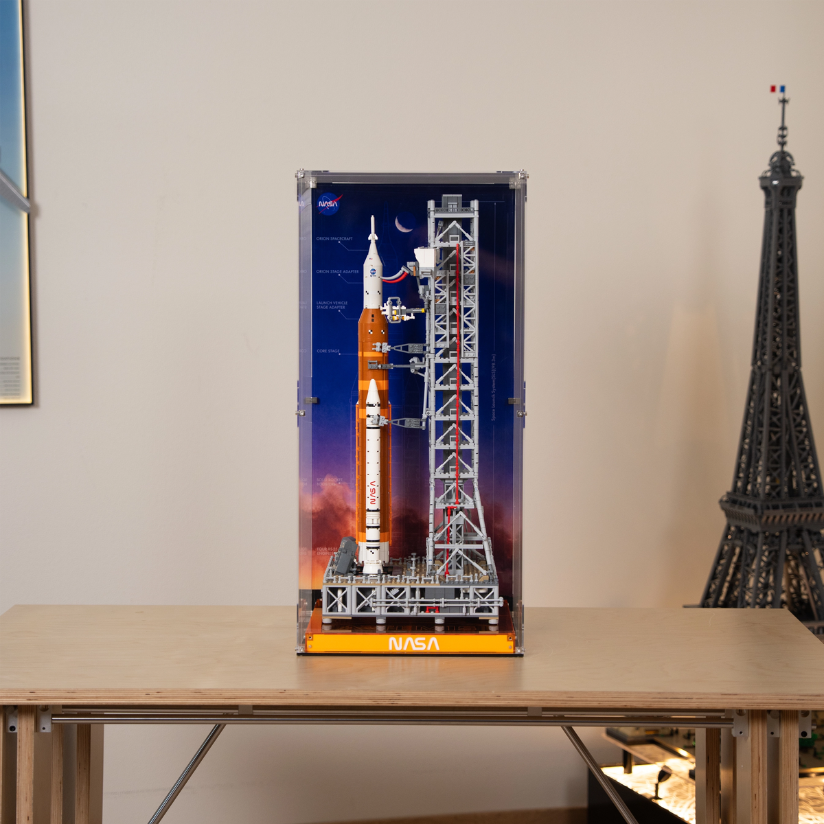 【Premium】Acrylic Display Case For LEGO® Icons 10341 NASA Artemis Space Launch System